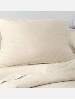 Casaluna Linen Blend King Size Pillow Sham Set